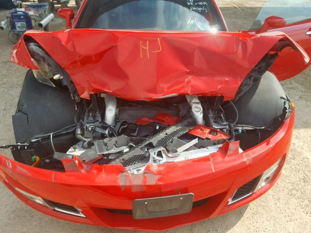 1G8MG35X88Y102352 - 2008 SATURN SKY REDLIN RED photo 7