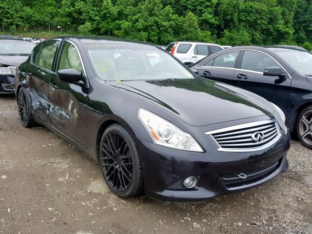 JN1CV6AR3CM675615 - 2012 INFINITI G37 BLACK photo 1