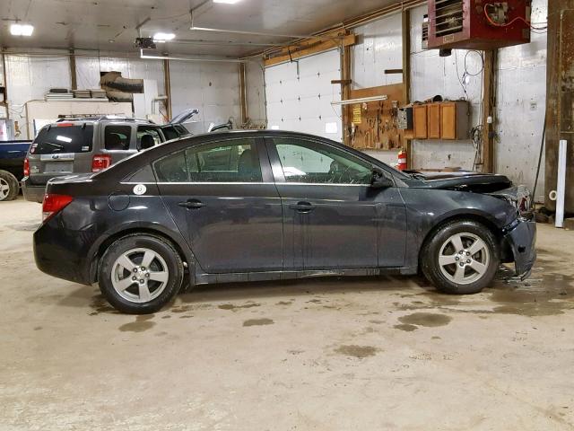 1G1PC5SB8E7417570 - 2014 CHEVROLET CRUZE LT BLACK photo 9