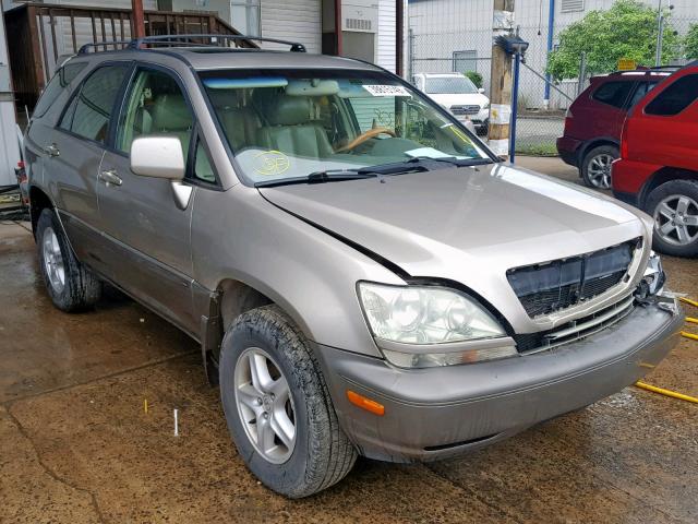 JTJHF10U110174071 - 2001 LEXUS RX 300 TAN photo 1