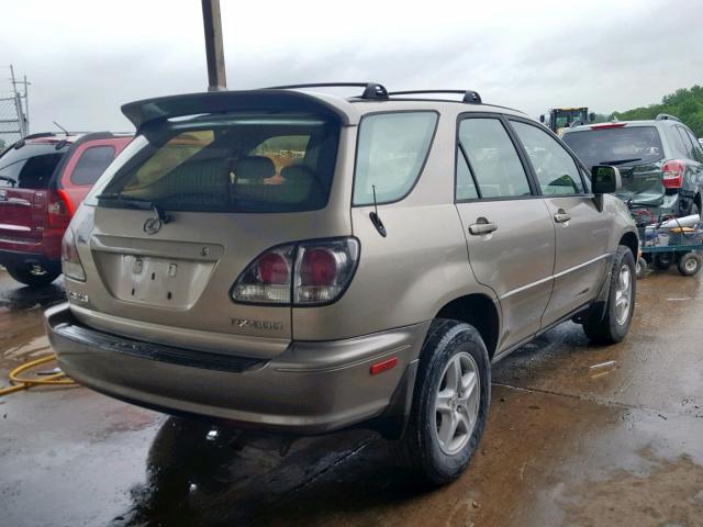 JTJHF10U110174071 - 2001 LEXUS RX 300 TAN photo 4