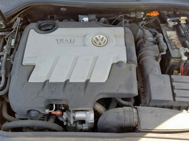 3VWRL71K49M072933 - 2009 VOLKSWAGEN JETTA TDI GRAY photo 7