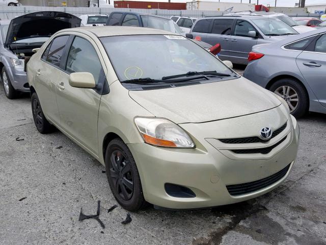 JTDBT923581191836 - 2008 TOYOTA YARIS GREEN photo 1