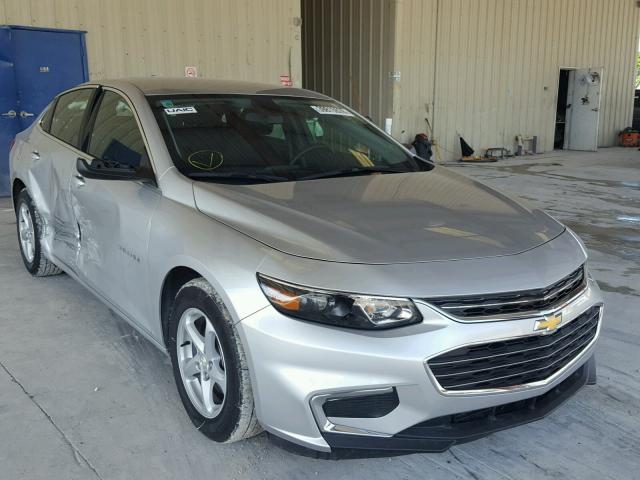 1G1ZB5ST1HF239502 - 2017 CHEVROLET MALIBU LS Gümüş foto 1