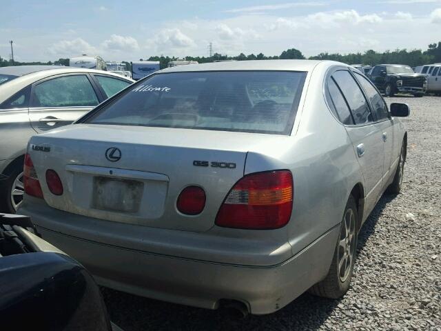 JT8BD68S5Y0110655 - 2000 LEXUS GS 300 SILVER photo 4