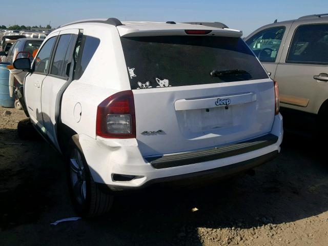 1C4NJDBB1GD556796 - 2016 JEEP COMPASS SP თეთრი ფოტო 3