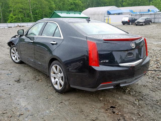 1G6AA5RAXD0124263 - 2013 CADILLAC ATS BLACK photo 3