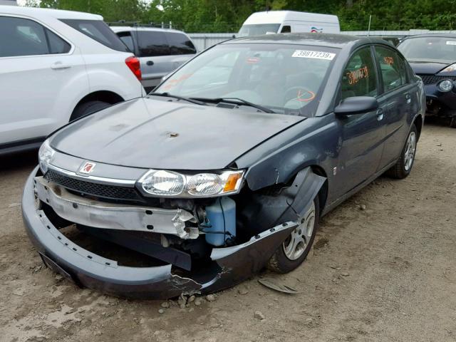 1G8AJ52F44Z187075 - 2004 SATURN ION LEVEL GRAY photo 2