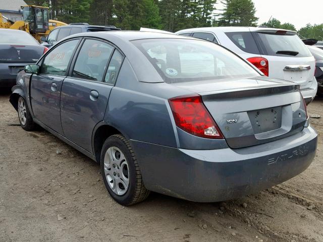 1G8AJ52F44Z187075 - 2004 SATURN ION LEVEL GRAY photo 3