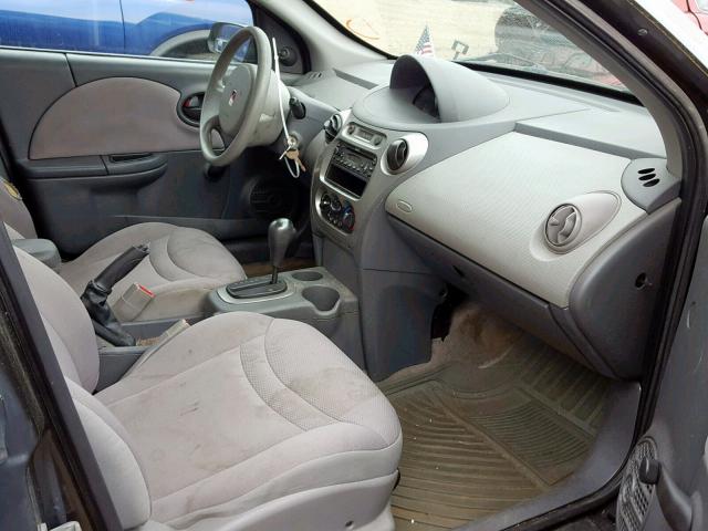 1G8AJ52F44Z187075 - 2004 SATURN ION LEVEL GRAY photo 5