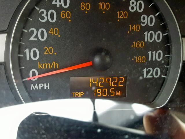 1G8AJ52F44Z187075 - 2004 SATURN ION LEVEL GRAY photo 8