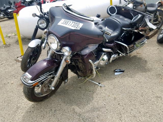 1HD1FCW145Y683445 - 2005 HARLEY-DAVIDSON FLHTCUI BURGUNDY photo 2
