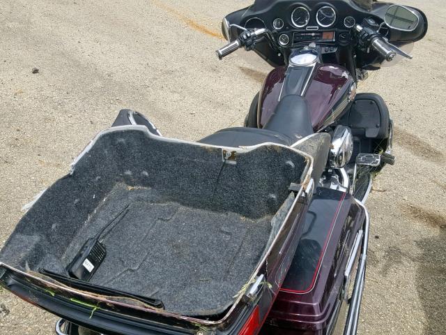 1HD1FCW145Y683445 - 2005 HARLEY-DAVIDSON FLHTCUI BURGUNDY photo 4