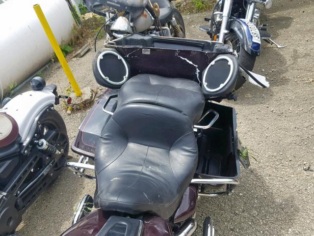 1HD1FCW145Y683445 - 2005 HARLEY-DAVIDSON FLHTCUI BURGUNDY photo 6