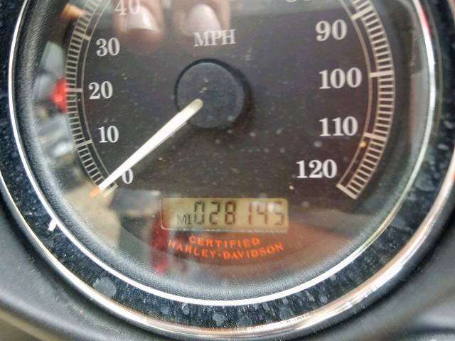 1HD1FCW145Y683445 - 2005 HARLEY-DAVIDSON FLHTCUI BURGUNDY photo 8