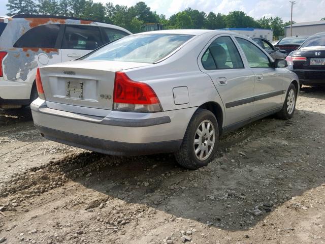 YV1RS61N412008357 - 2001 VOLVO S60 SILVER photo 4