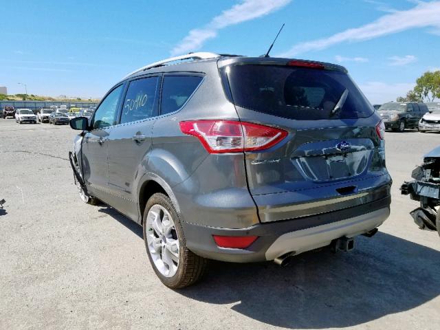 1FMCU0J99DUD55080 - 2013 FORD ESCAPE TIT GRAY photo 3