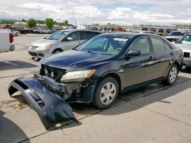 4T1BE46K97U077846 - 2007 TOYOTA CAMRY NEW BLACK photo 2