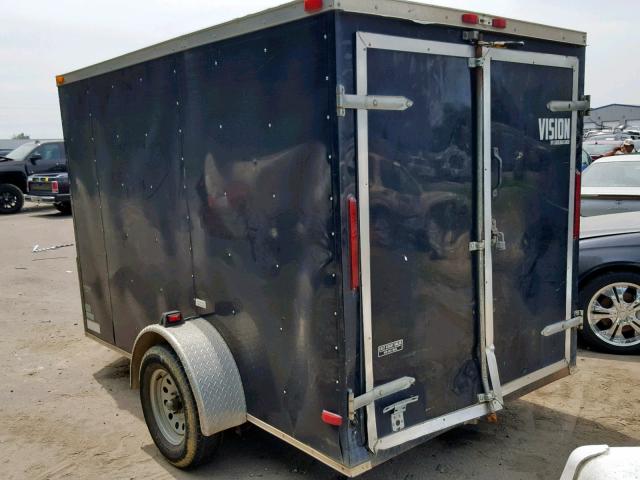 54GVC10D2F7013689 - 2015 UTILITY TRAILER BLACK photo 3