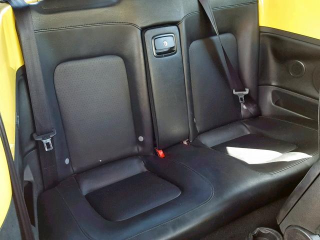 3VWPF31YX7M402678 - 2007 VOLKSWAGEN NEW BEETLE أصفر صورة 6