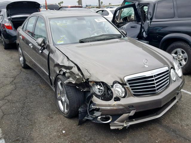 WDBUF56XX8B254704 - 2008 MERCEDES-BENZ E 350 BROWN photo 1