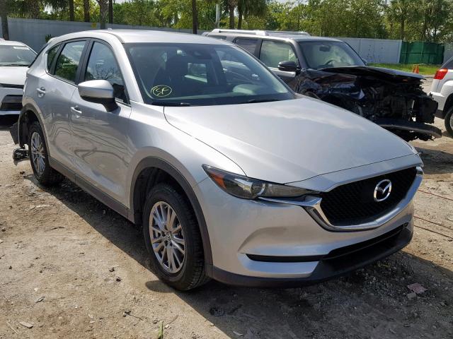 JM3KFABM2J1395914 - 2018 MAZDA CX-5 SPORT SILVER photo 1