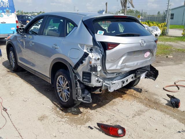 JM3KFABM2J1395914 - 2018 MAZDA CX-5 SPORT SILVER photo 3