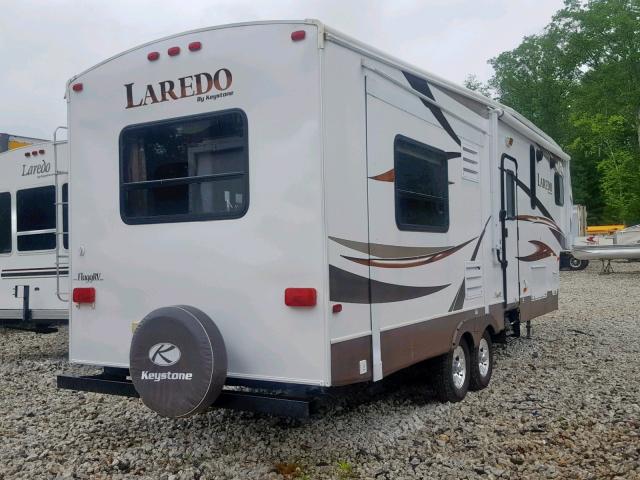 4YDF29025EV600255 - 2014 KEYSTONE LAREDO TWO TONE photo 4