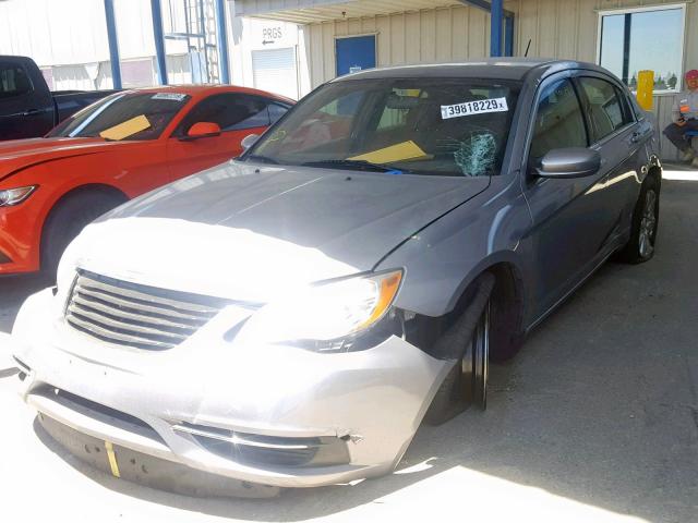 1C3CCBAB0EN230782 - 2014 CHRYSLER 200 LX SILVER photo 2