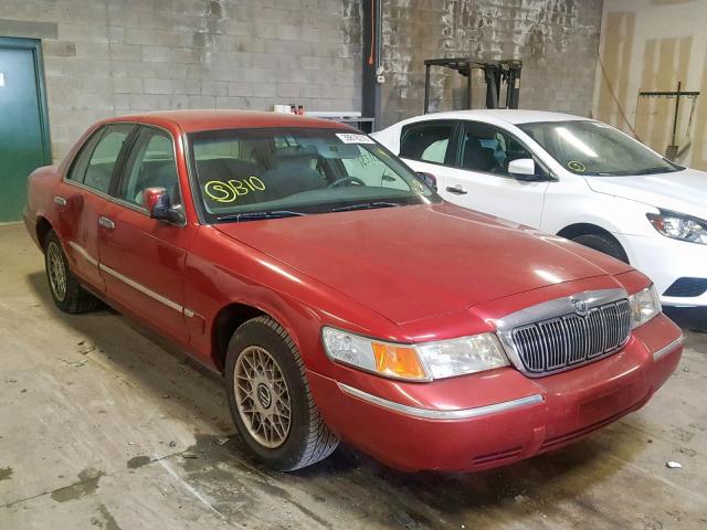 2MEFM74W6WX669145 - 1998 MERCURY GRAND MARQ BURGUNDY photo 1