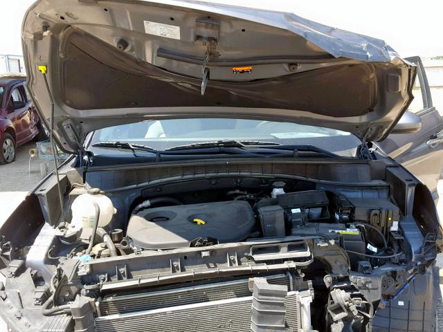 KM8J33A40HU252636 - 2017 HYUNDAI TUCSON LIM BLACK photo 7