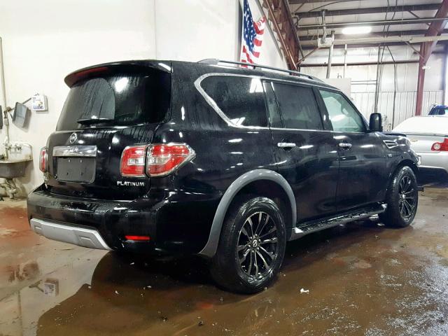 JN8AY2NE6J9730865 - 2018 NISSAN ARMADA PLA BLACK photo 4