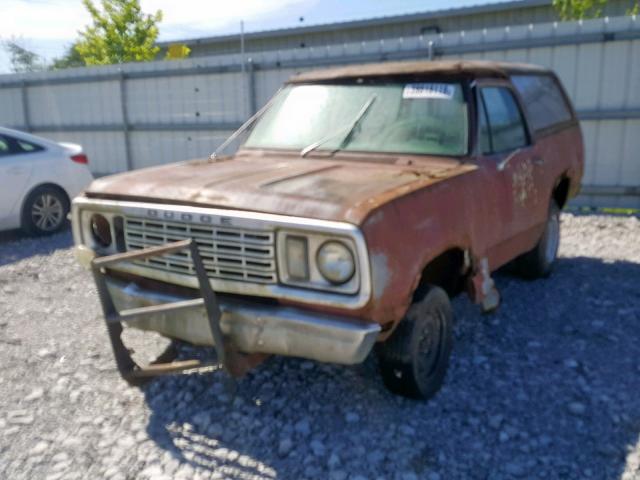 AA0BF7S230378 - 1977 PLYMOUTH TRAILDUSTE RED photo 9