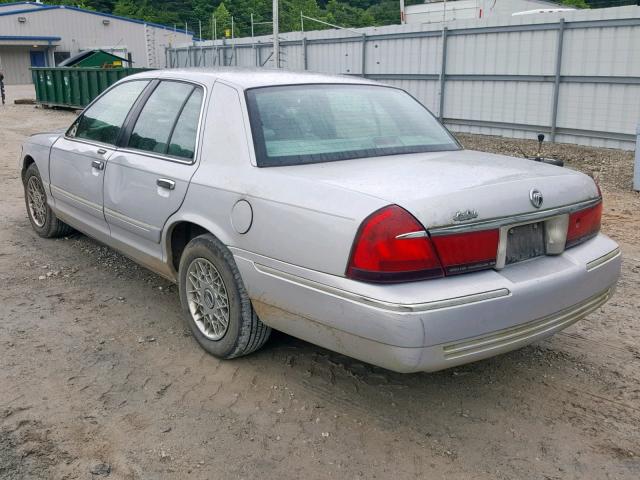 2MEFM74W71X655716 - 2001 MERCURY GRAND MARQ GRAY photo 3