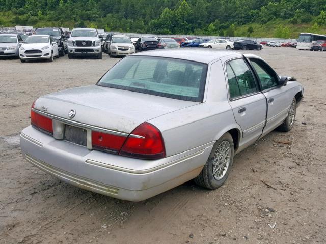 2MEFM74W71X655716 - 2001 MERCURY GRAND MARQ GRAY photo 4