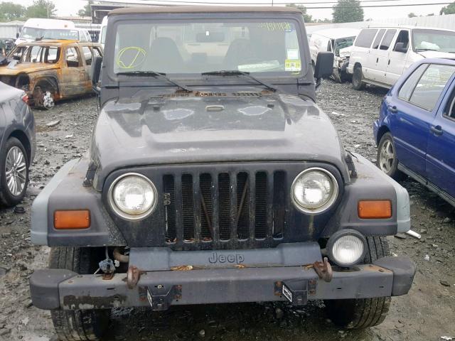 1J4FY19S8VP499829 - 1997 JEEP WRANGLER / BLACK photo 9