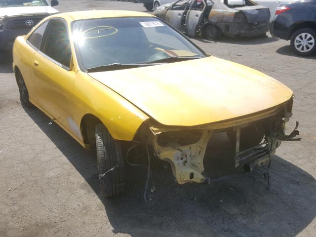 JH4DC23191S001130 - 2001 ACURA INTEGRA TY YELLOW photo 1