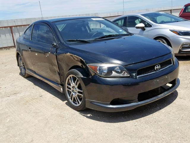 JTKDE167450039932 - 2005 TOYOTA SCION TC BLACK photo 1