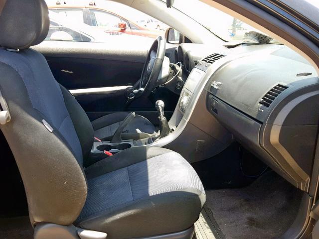 JTKDE167450039932 - 2005 TOYOTA SCION TC BLACK photo 5