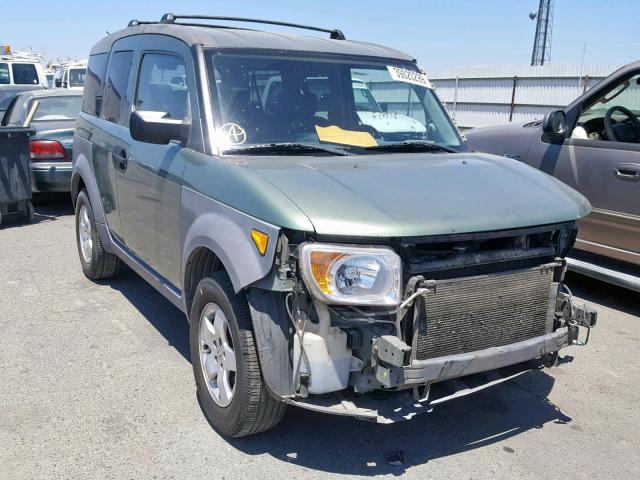 5J6YH28523L048135 - 2003 HONDA ELEMENT EX GREEN photo 1