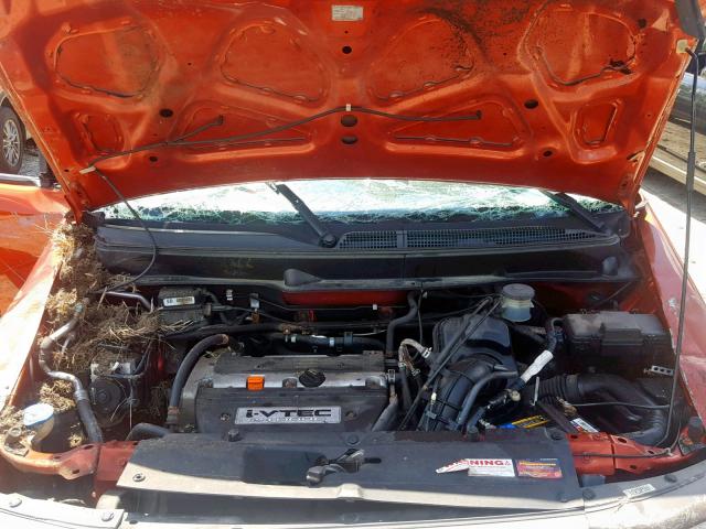 5J6YH28604L018285 - 2004 HONDA ELEMENT EX ORANGE photo 7