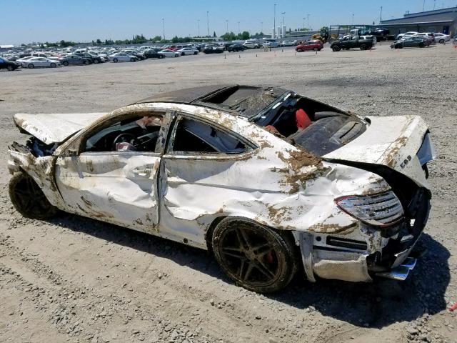 WDDGJ7HB9DG030191 - 2013 MERCEDES-BENZ C 63 AMG WHITE photo 9