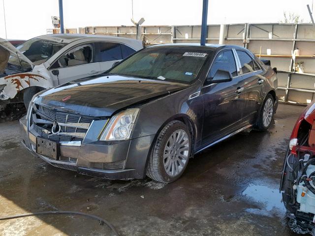 1G6DE5EG3A0127609 - 2010 CADILLAC CTS LUXURY GRAY photo 2