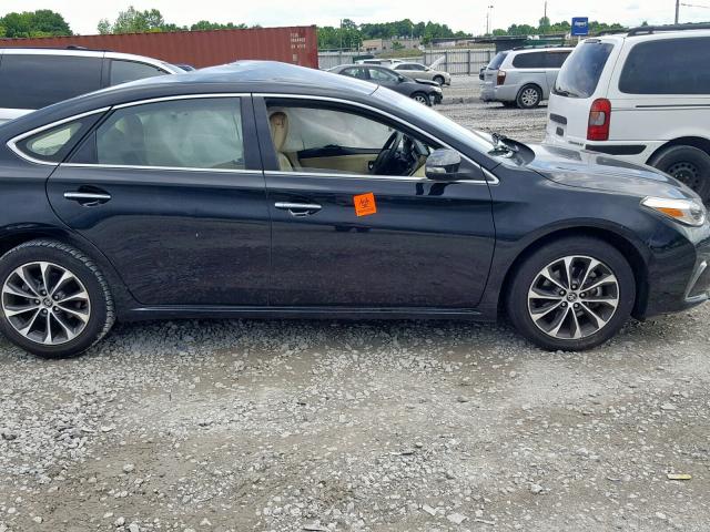 4T1BK1EBXGU198801 - 2016 TOYOTA AVALON XLE BLACK photo 10