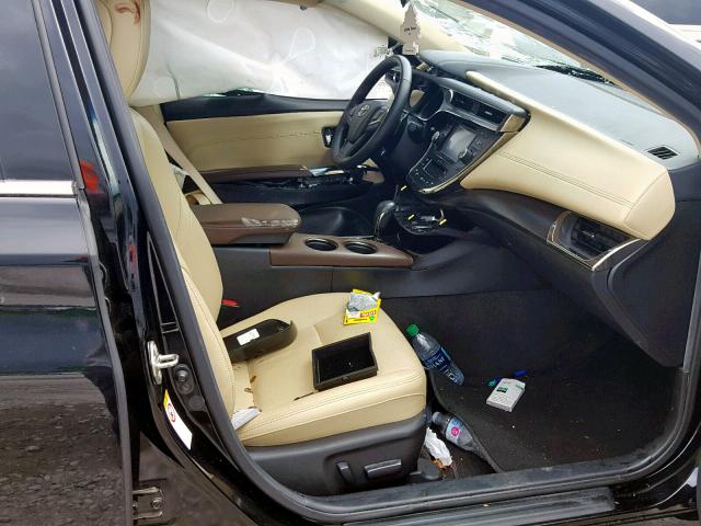 4T1BK1EBXGU198801 - 2016 TOYOTA AVALON XLE BLACK photo 5