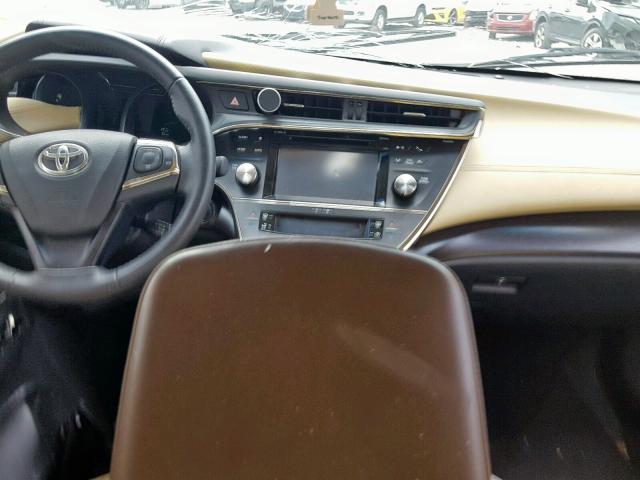 4T1BK1EBXGU198801 - 2016 TOYOTA AVALON XLE BLACK photo 9