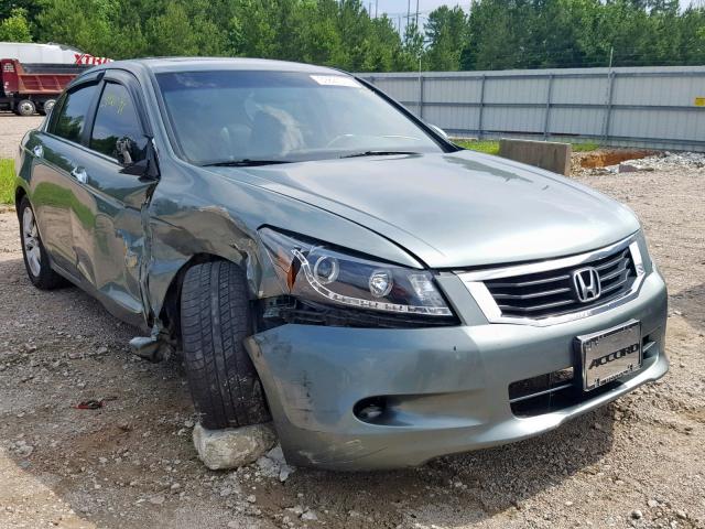 1HGCP36818A039243 - 2008 HONDA ACCORD EXL GREEN photo 1