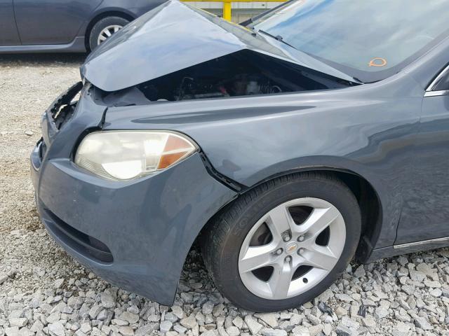 1G1ZH57B794187983 - 2009 CHEVROLET MALIBU 1LT 灰色 照片 9