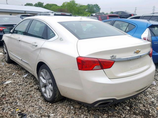 1G1145SL5EU111651 - 2014 CHEVROLET IMPALA LTZ WHITE photo 3