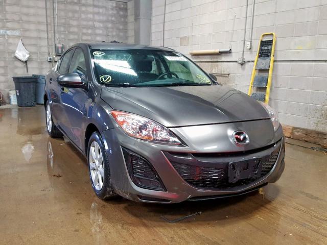 JM1BL1VF3B1383447 - 2011 MAZDA 3 I GRAY photo 1